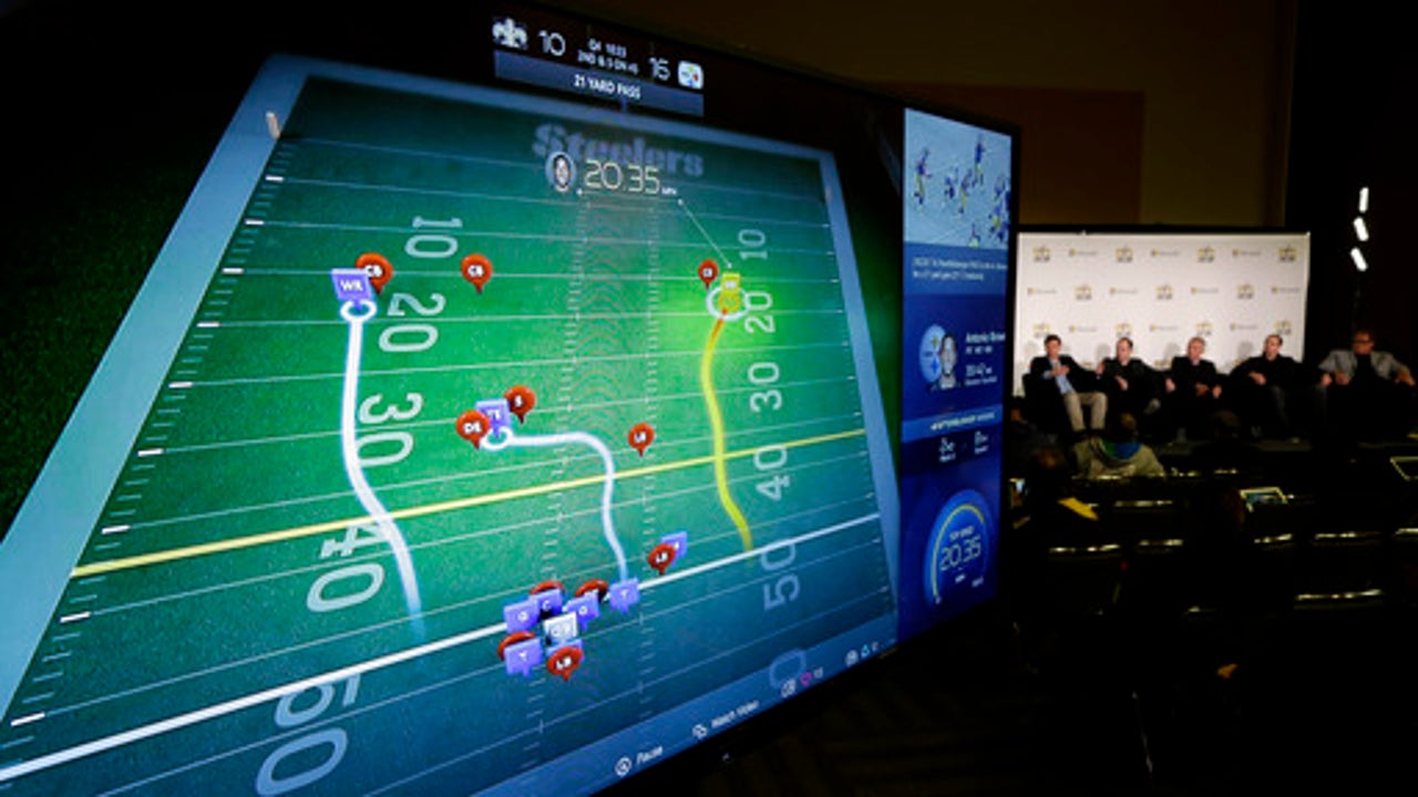 NFL considers use of video on sideline tablets